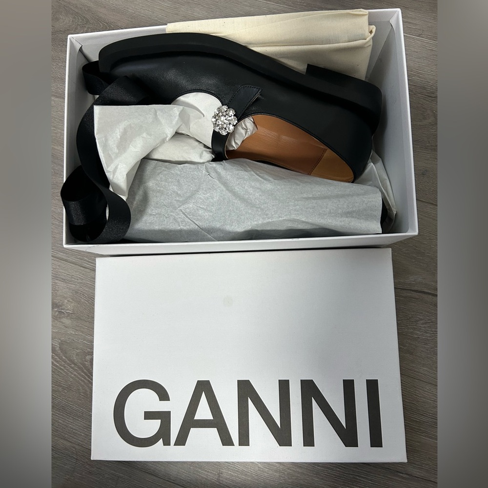 GANNI Mary Jane EU39 US8.5 - Picture 3 of 6